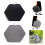 Easyly Clean Foldable Cats Litter Box with Waterproofed-Black 3