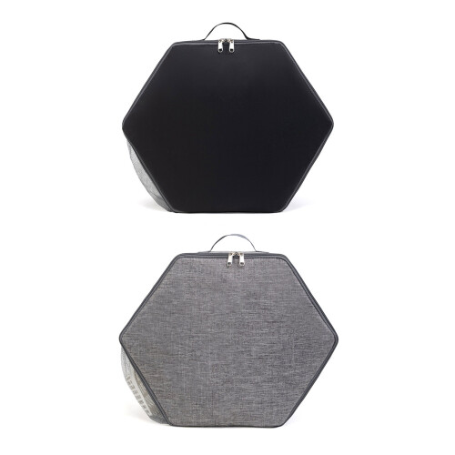 Easyly Clean Foldable Cats Litter Box with Waterproofed-Black 1