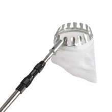 Garden Tall Reach Chooser with Metal Teeth for Fruit-Black