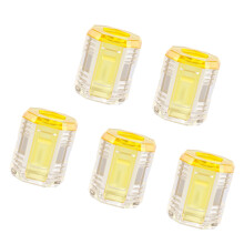 5Pcs Efficient Magnetizers Rings for Professional-Yellow