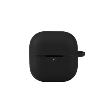 Housse d'écouteurs légère en Silicone, protections à 360-Noir