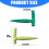 Manual Seeding Planter with Long Ergonomic Handle-green grass 4