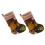 Resuable Christmas Socks Imitation PU Leather Gift Bag Tree-Elk 1