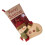 Resuable Christmas Socks Imitation PU Leather Gift Bag Tree-Elk 3