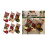 Resuable Christmas Socks Imitation PU Leather Gift Bag Tree-Elk 2