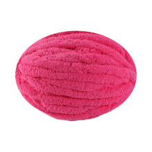Soft Rainbow Yarn for DIY Blanket and Hat Great-08 rose pink