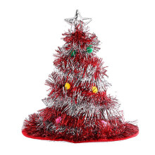 Cosplay Santa Hat Holiday Christmas Hat for Adult Unisex-Red