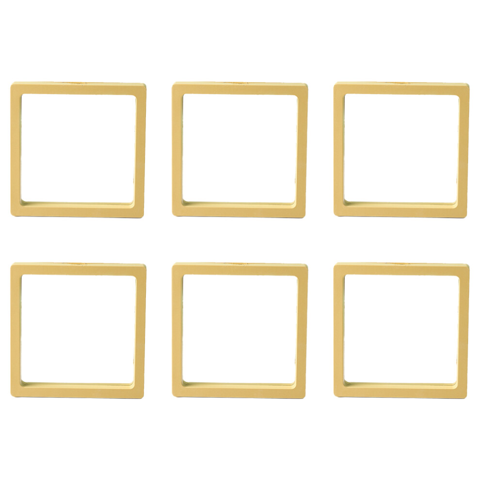 Jewelry Display Organizer, Archival Safe Material And Clasp Frame For Men And Women (Flexible Plastic Membrane With 3D Floating Effect) 9198585571051