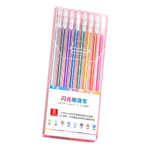 Ensemble de stylos marqueurs à gel à pointe fine de 1-8 couleurs