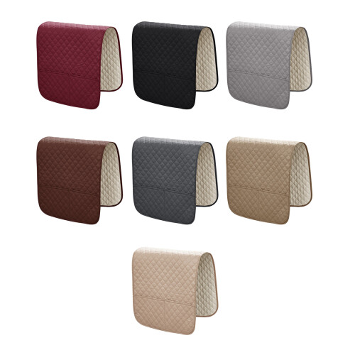Protective Sofa Arm Cover NonSlip Designs Protectors-Dark Grey 1