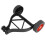 Universal Design String Trimmer Wheel, Adjustable Support Wheel Attachment for Grass Cutter with Enhanced Stability, Efficient Mowing Performance on A 7