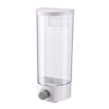 Wall Mounted Automatic Rice Cereal Dispenser Transparent Grain Storage Box Kitchen Food Storage Ref: 9638