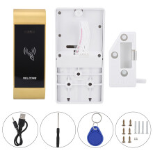 Zamek do szafki Bluetooth z ukrytym zamkiem do szuflad RFID, bezkluczykowy elektroniczny zamek do szafki dla dzieci, zamek zabezpieczający do domu,