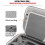 Portable Travel Storage Bag for Camera PU Leather Protective Case 5