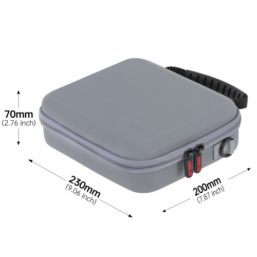 Portable Travel Storage Bag for Camera PU Leather Protective Case 2