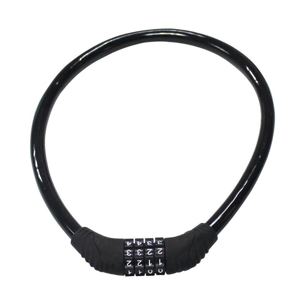Flexible Steel Cables Bike Lock, Multipurpose For Bicycles Skateboards Tools Tool Boxes, Good Performance Cable With Resettable Combination 2 Feet X 1 9198585838444