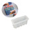 Silicone Soap Mould Rectangular Bread Toast Loaf-370g box 4 5
