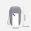 Hard Shell Protective Case For Mobile 8 Handheld-Gray Color 3