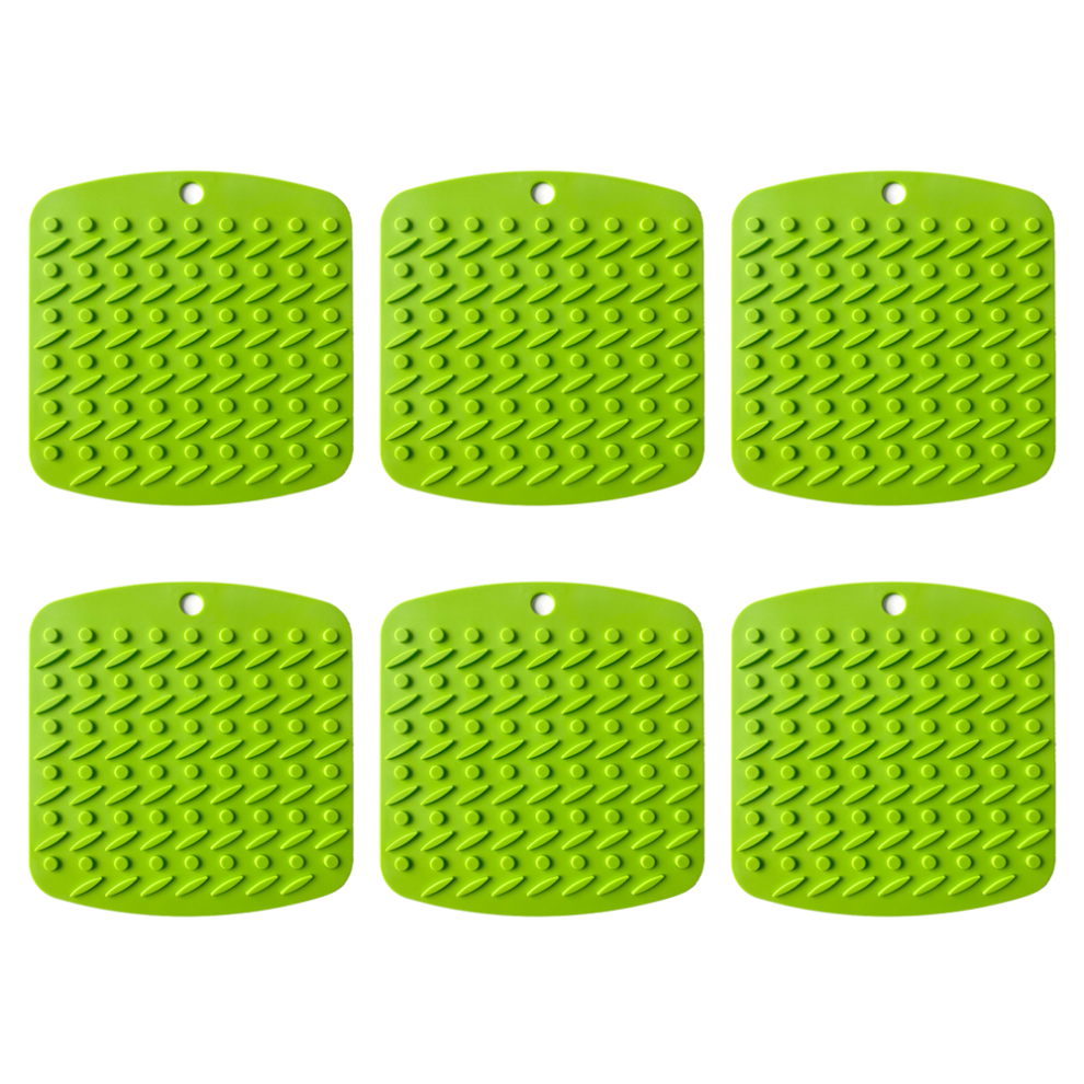 Heat Resistant Silicone Trivet, Multifunctional Mat Offers Versatility In The Kitchen, Food Grade Material Ensures Safe And Healthy Cooking Sessions, 9155353329221