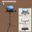 Metal Projector Stand For Home Studio-  1.6M wheelless model 7
