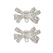 Stylish Zircon Alloy Earphone Clip Effortless Installation-B