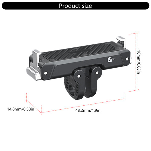 Versatilitys Aluminum Magnetic Quick Release Mount For GO Ultra 2