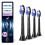 Philips Sensitive Zahnbürstenköpfe, 4er-Pack - Sanfte Plaqueentfernung 1