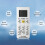 Universal Air Conditioner Infrare Controller Timer Feature Easy 7