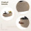 Nursery Storage Container Oval Cotton Rope Storage Baskets With Leather Handles 2Pack Bathroom Organizer 3