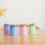 Straw Toothpick Can Automatic Holder Container For Home Blue 3