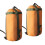 10 L Stuff Compression Sacks Nylon Sleeping Bag Storage Drawstring With Adjustable Buckles Orange 2Pack For Backpacking 1