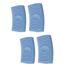 Manico in silicone per pentole calde: facile da pulire, impugnature antiscivolo resistenti al calore, colori vivaci, misura universale, sufficiente