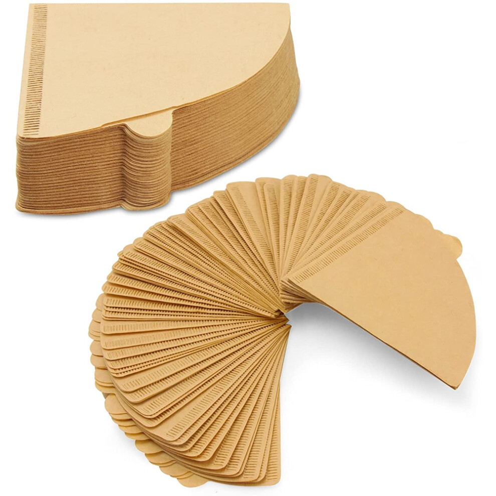 Unbleached Coffee Filter, Cone Coffee Filters For Pour Over Coffee Maker, Scientifically Designed To Maximize Flavor Extraction, Eco-Friendly And Disp 9155353319925