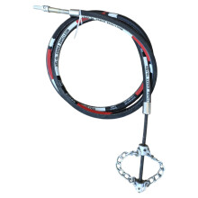 Clog Remover Snake 100cm Drain Cleaning Wire Multipurpose Blockage Cleaner Pipe Unblocker For Bathroom Kitchen Toilet
