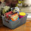 Organize In Style, Durable Plastic, Weave Design Ventilation Ensures Rapid Drying, Practical Storage Baskets, Stackable Space Saving For Your Everyday 6