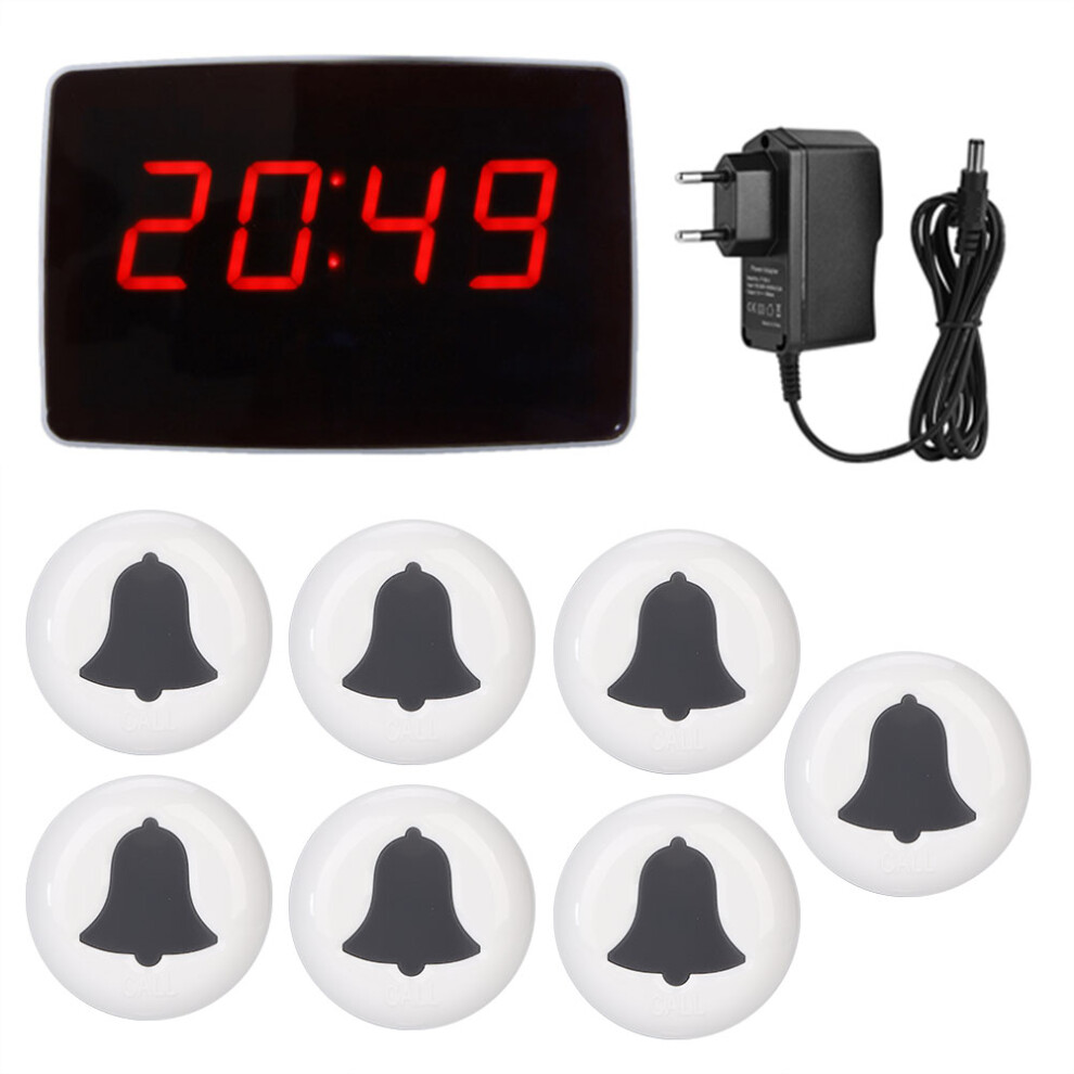 Effortless Care: Wireless Calling System, Caregiver Pager, For Seamless Communication In Healthcare And Hospitality, Expandable Call System, Waterproo 9135470223862