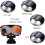 Φακός ποδηλάτου USB, 2400Lumens με διπλές λάμπες CREE-T6 για όλα τα ποδήλατα 7