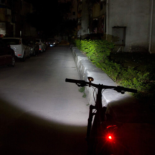 Φακός ποδηλάτου USB, 2400Lumens με διπλές λάμπες CREE-T6 για όλα τα ποδήλατα 1