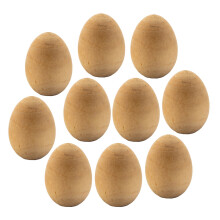 Kit de artesanato criativo, ovos de Páscoa para pintar e celebrar a primavera, ovos decorativos para personalizar a decoração da sua casa (10