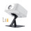 3 in 1 Projector Mounting Bracket 5kg Capacity 90 Lock-Black 1