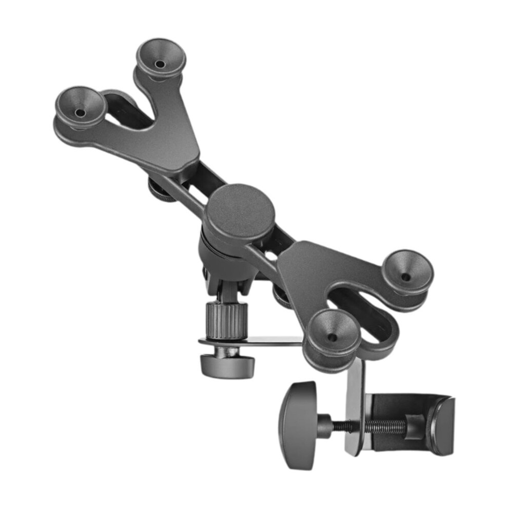 Adjustable Tablet Holder For Music Stand, Nonslip, 360Degree Rotation, Fits 710.5Inch Tablets, Guitar Mount 9323874349428
