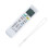 Silicone Remote Protective Case for Air Conditioner-White 1