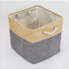 Storage Cubes for Closet, Reusable Fabric Storage Box with Drawstring Closure for Organizing Shelves, Nursery, Toys, Set of 1