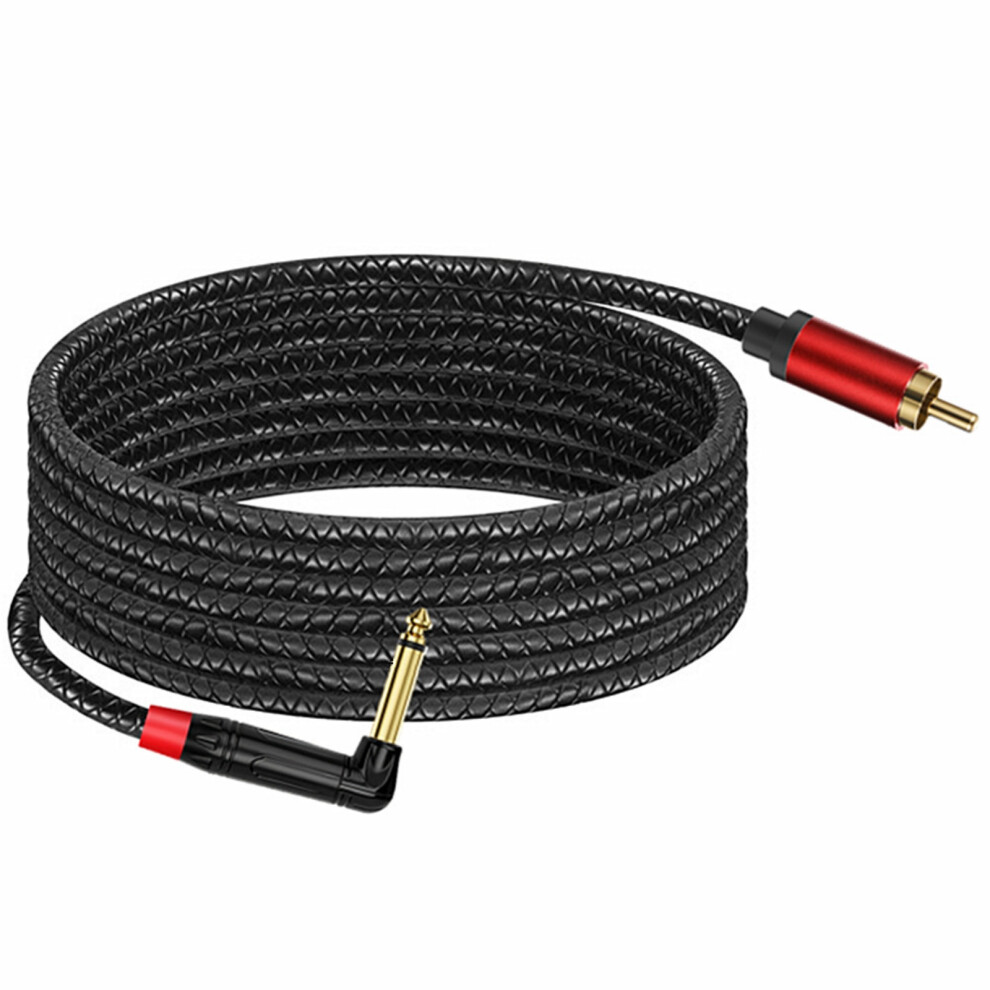 Heavy Duty Rcas To 1/4Inch Mono/Stereo-3M Mono Public To Publi 7709000167685