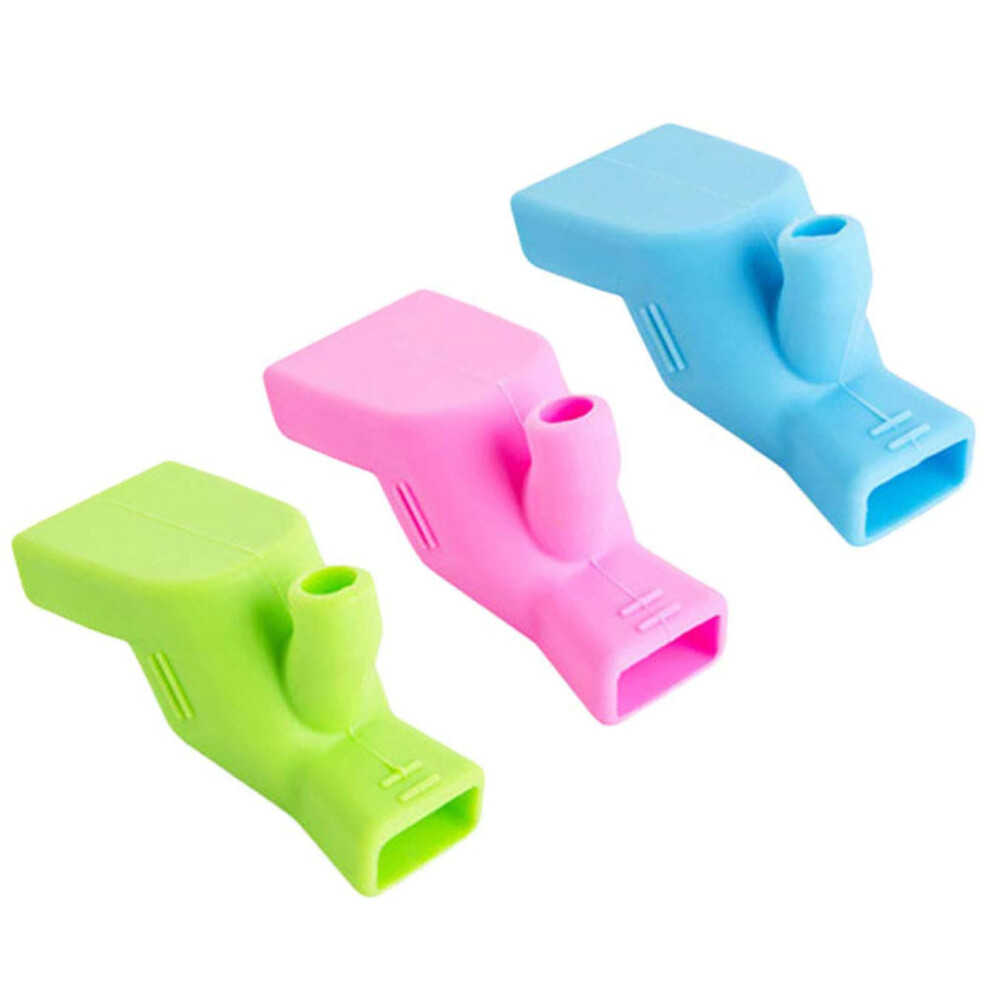 Kids Silicone Faucet Extenders, Vibrant And Fun Designs Encourage Hygiene, Safe Non-Toxic Material For Worry-Free Usage (3Pcs) 9155353357033