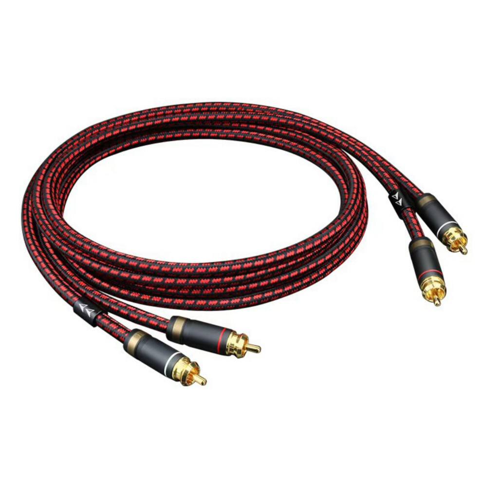 2 Piece Professional Grade 2Rca Interconnection Cable Wire-2M 7709000168934