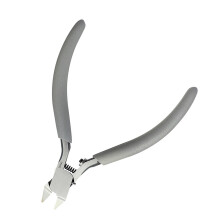 Angled Flush Cutter Tool For Plastic Metal Trimming With
