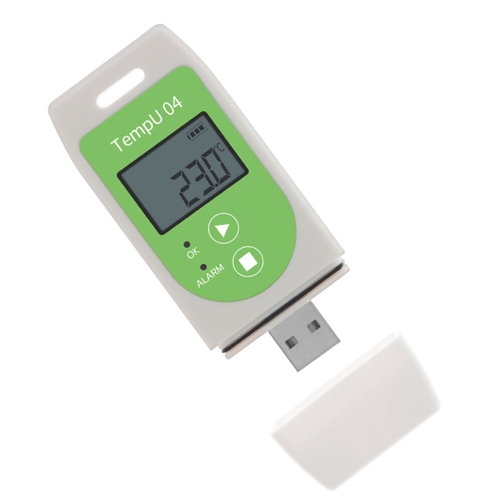 High Accuracy USB Temperature Data Logger with Large Storage and