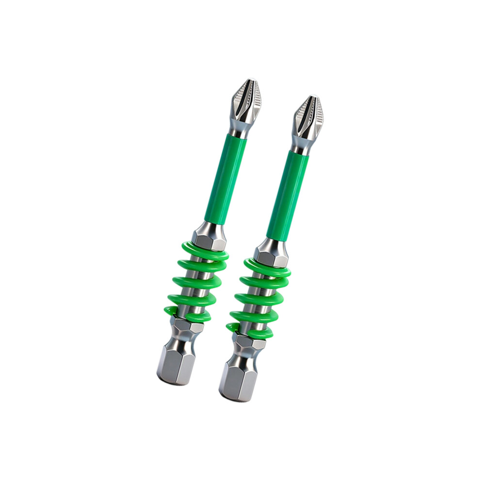 2Pcs 6.35Mm Drill Bit Magnetic Retention Antislip Design-65Mm 7696000777900