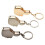 Keychain Tape Measure Clear Scale Long Lastings-Silver 1 meter 7